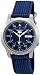 Seiko 5 Blue Dial Canvas Strap Automatic Mens Watch SNK807K2
