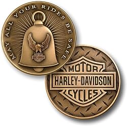 Harley-Davidson Gremlin Bell Challenge Coin