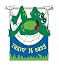 Lazy Frog Regular Size Applique Flag