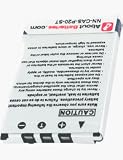 Casio Replacement Li-On BATTERY for EX-S880, S770, EX-Z77, EX-Z75, EX-Z70, EX-Z60, EX-S600, EX-S500