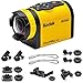 Kodak PixPro SP1 Video Action Camera Camcorder - Explorer Pack with Suction Cup & Wrist Mounts + 64GBs + Battery + Case + Tripod + Kit