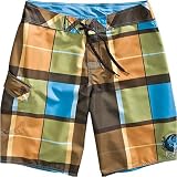 Review SWELL  / QUIKSILVER NEWPORT IS OURS BOARDSHORT ORANGE 36W
