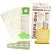Sebo 6432ER C Series HEPA Service Box Vacuum Bags (8 bags + 2 Filters)