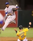 Alcides Escobar, Daric Barton, Kansas City Royals, Oakland Athletics, 6/15/2011