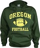 Oregon Ducks Perennial Football Hooded Sweatshirt