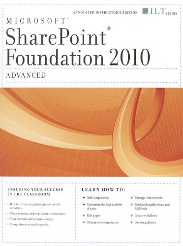 Sharepoint Foundation 2010: Advanced, Instructors Edition (ILT (Axzo Press))