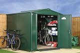 Large Metal Garden Shed – measures 7 x 7ft (Includes Assembly) – Secure Outdoor storage from Asgard.: metal garden shed