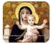 Jesus and Virgin Mary Mouse pad