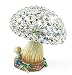 Objet D'Art Release #79 "Whimsical" Magic Mushroom Handmade Jeweled Enameled Metal Trinket Box