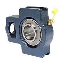 FYH UCTC205-16 Take-Up Mounted Bearing, 2 Bolt, 1" Inside Diameter, Set screw Lock, Cast Iron, Inch