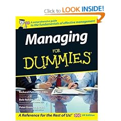 Managing for Dummies