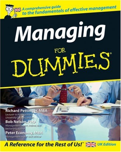 City Travel Guides Discounted  Books : Managing for Dummies (For Dummies)
