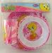 Looney Tunes Tweety Bird Dinnerware x 3 pcs set