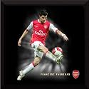 Cesc Fabregas 12x12" Framed Dynamic Action Print, Arsenal FC.