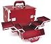 Red Makeup Train Case