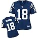 Peyton Manning Blue Reebok Premier Indianapolis Colts Women's Jersey - XX-Large
