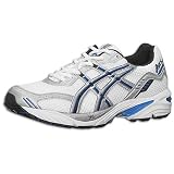 ASICS®Men'sGEL-1100(sz.08.5,White/Silver/Blue:Width-2E-Wide)