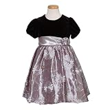 Rare Editions Baby-Girls Newborn Sequin Soutach Dress With Pant