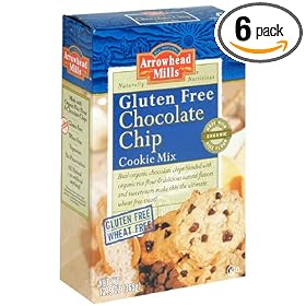 Arrowhead Mills Wheat-Free Cookie Mix, Chocolate Chip, 12.9-Ounce Units (Pack of 6)