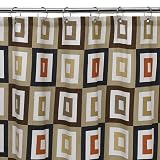 Contemporary Mod Block Shower Curtain
