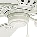 Hunter Fan Company 54019 Casablanca Concentra Indoor Ceiling Fan with Pull Chain Control White, 54 inch