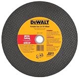 DeWalt DW8021 14 x 5/32 x 20mm Metal Portable Saw Cut-off Wheel