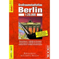 Gro�raumstadtatlas Berlin 1 : 20 000. CD- ROM f�r Windows 3.1