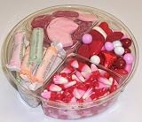 Scott's Cakes 4-Pack Cupid Corn, Smoochie Lips, Deluxe Valentine Mix, & Salt Water Taffy