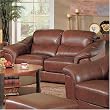 Milan Leather Love Seat By Coaster Furniture