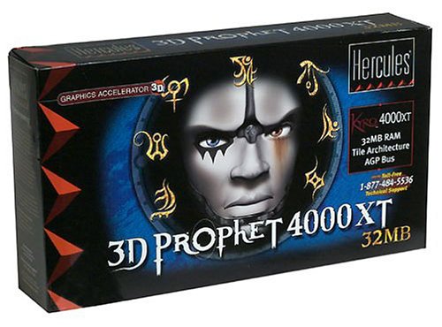 Hercules 3D Prophet Kyro I 4000XT Grafikkarte, 32MB SD-RAM