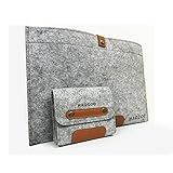 Macbook Air MacBook Pro MacBook Retinaカバン インナーケース ノートパソコン スリーブケース Macbookケース macbook pro ケース ノートパソコン保護ケース (15.4インチ, グレー)