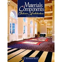 Materials and Components of Interior Architecture