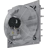 TPI Shutter Exhaust Fan - 24in., 5000/6800 CFM, Model# CE-24-DS