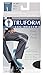 Truform 1943 Compression Socks, 15-20 mmHg, Men's Dress Socks, Knee High Over Calf Length, Black, X-Large (15-20 mmHg) (Pack of 2)
