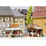 Faller 130211 - Zeitungs-Kiosk, Waffel-Bäcker