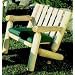 Cedar Log Armchair
