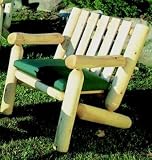 Cedar Log Armchair