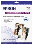 Epson Premium Glossy 8 1/2 x 11 Inch Photo Paper 20 Count (S041286)