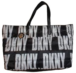 Women's DKNY Purse Handbag Active Logo Quilt Black