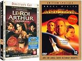 Revue Warner Vision France  / Le Roi Arthur / Armageddon - Bipack 2 DVD