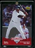2006 Upper Deck David Ortiz Boston Red Sox Limited Edition Baseball Card - Shipped In Protective Screwdown Display Case!