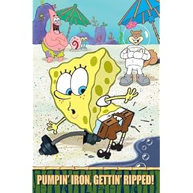 Spongebob Squarepants Ripped Sponge Bob New Art Poster Print - 24" X 36"