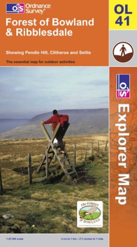 Forest of Bowland and Ribblesdale (Explorer Maps) (Explorer Maps) (OS Explorer Map)