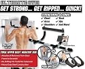 DOOR GYM exercise chin ups bar + FREE Straps,pull ups,sit up,Push up