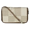 Merona® Zip Around Wallet - Patchwork Signature