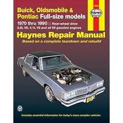 Buick / Olds / Pont. Fullsize (rwd)  '70'90 (Haynes Repair Manual)
