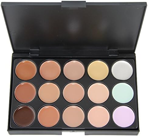 New Professional 15 Color Concealer Contour Face Cream Make Up Palette