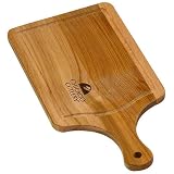 Chicago Cutlery Woodworks 14-by-7-Inch Paddle Cutting Board
