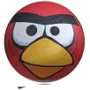 Angry Birds Rubber Playground Ball, Red Bird - 5 Inch