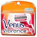 Gillette Venus Vibrance Cartridges for Women, 8 Cartridges
